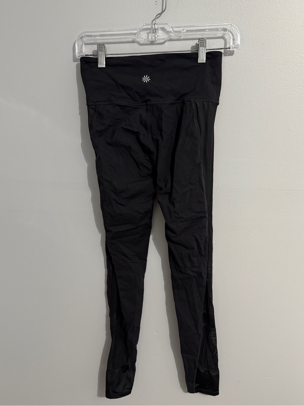 Athleta Leggings Womens Extra Small Black Active Workout Ankle Pilates yoga